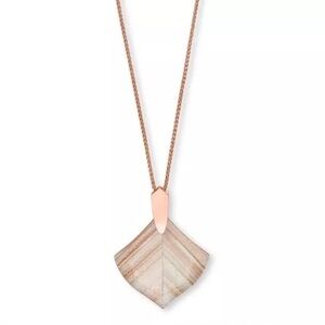 Kendra Scott Rose Gold Shimmer Pendant